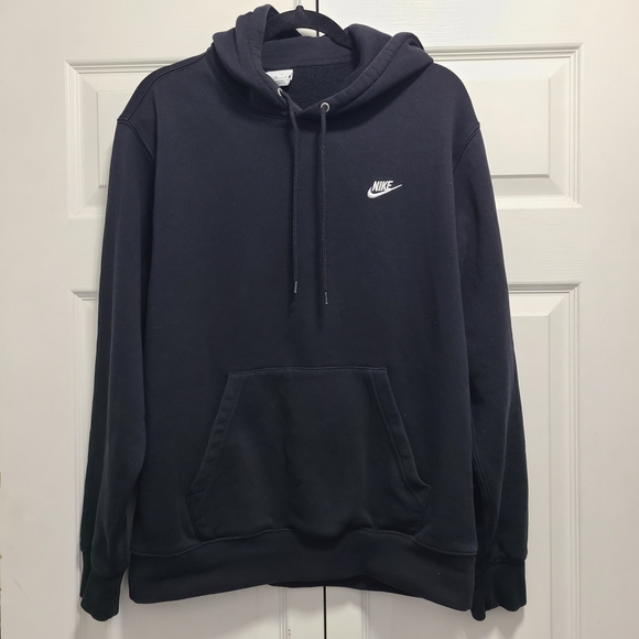 Nike Other - Nike Men's Hoodie in‎ Black FLAW HOLE IN FRONT SZ M